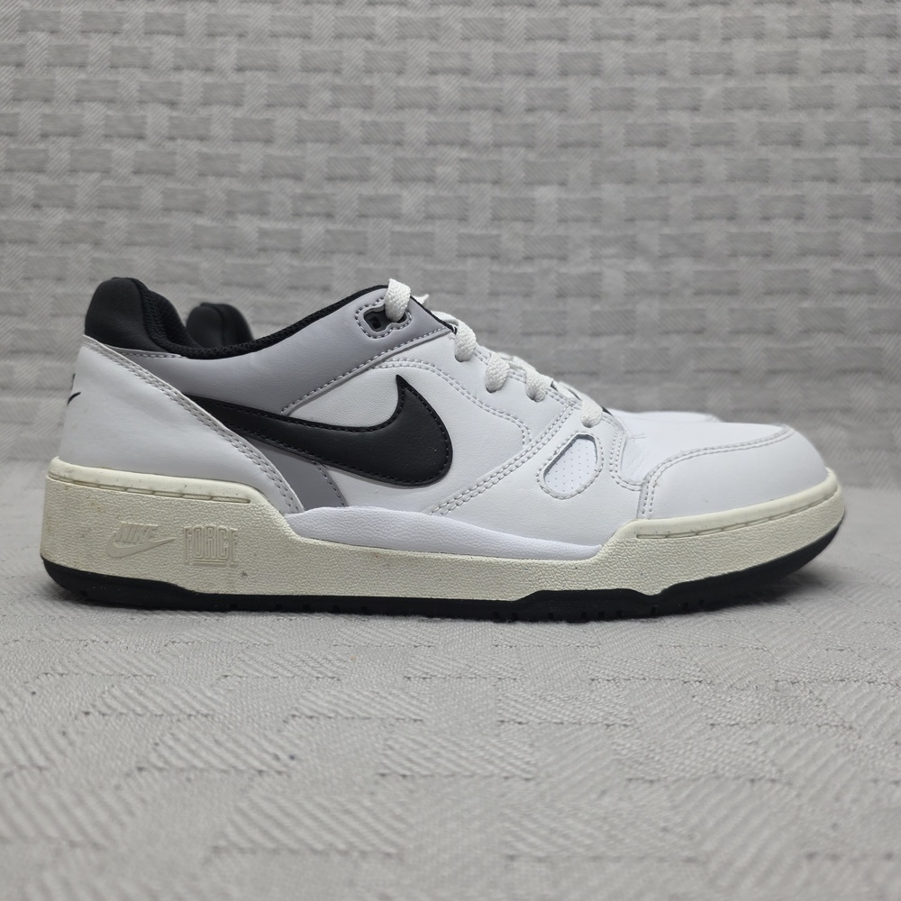 Nike Full Force Low White Black Pewter Men's Size 9 FB1362-101